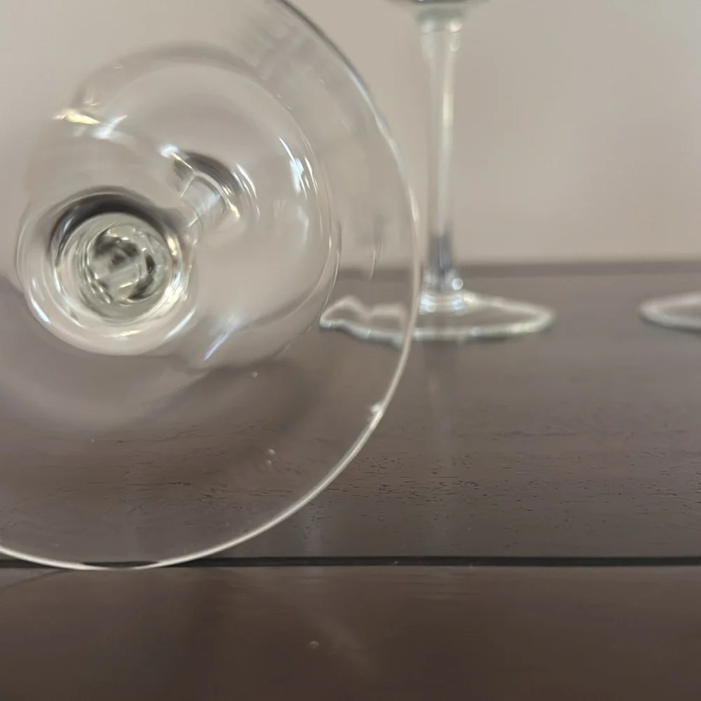 Pottery Barn Wine Quote Red Wine Glasses - Picture 6 of 9